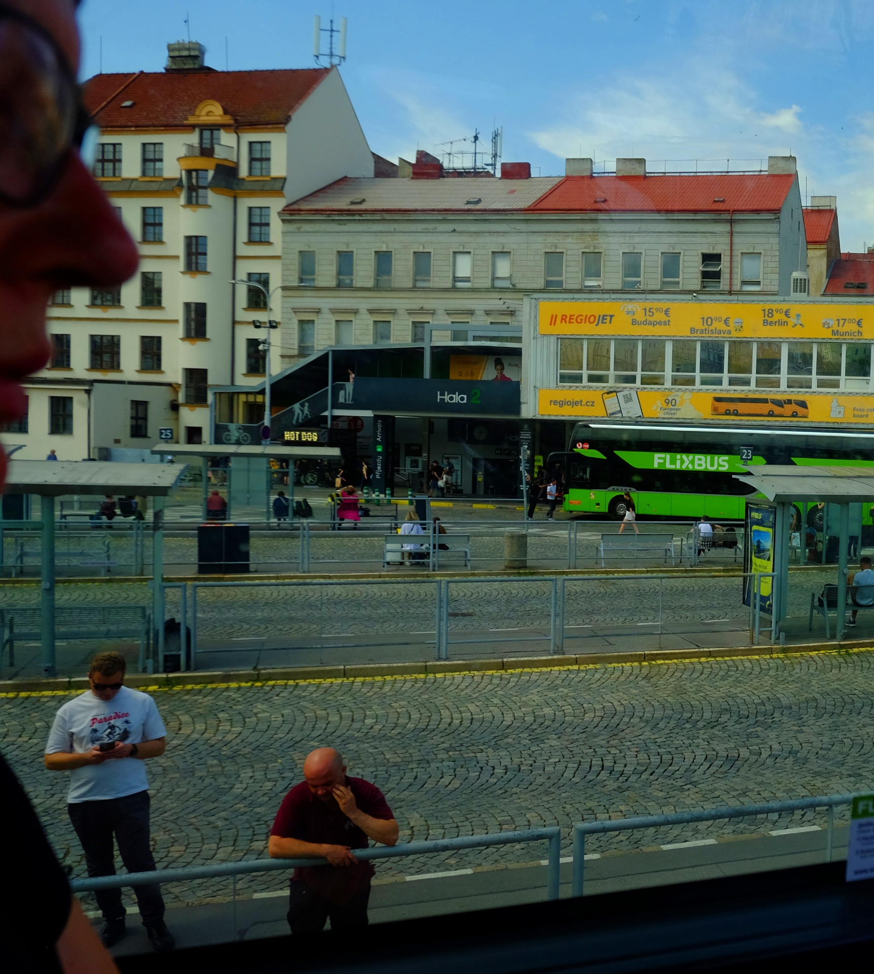 FLIX-UTSIKT, PRAHA BUSSTASJON